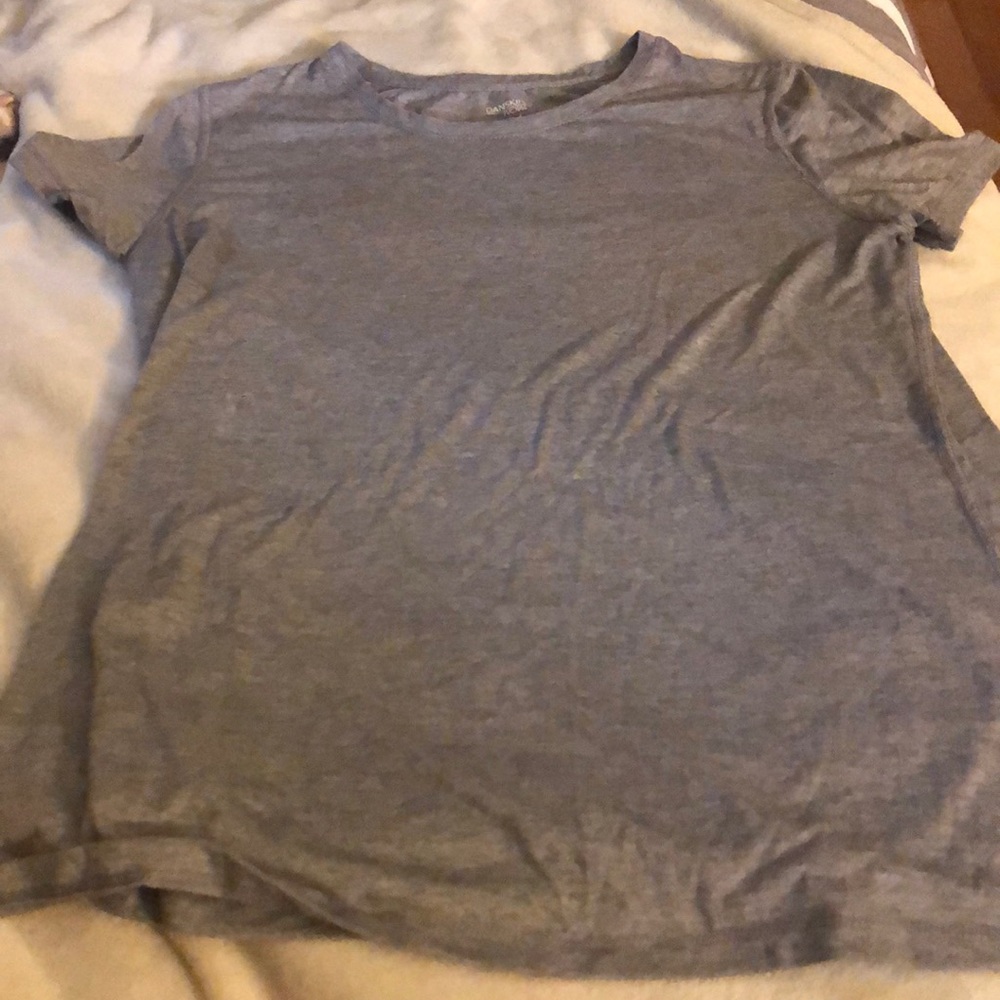 Plain Grey workout tee